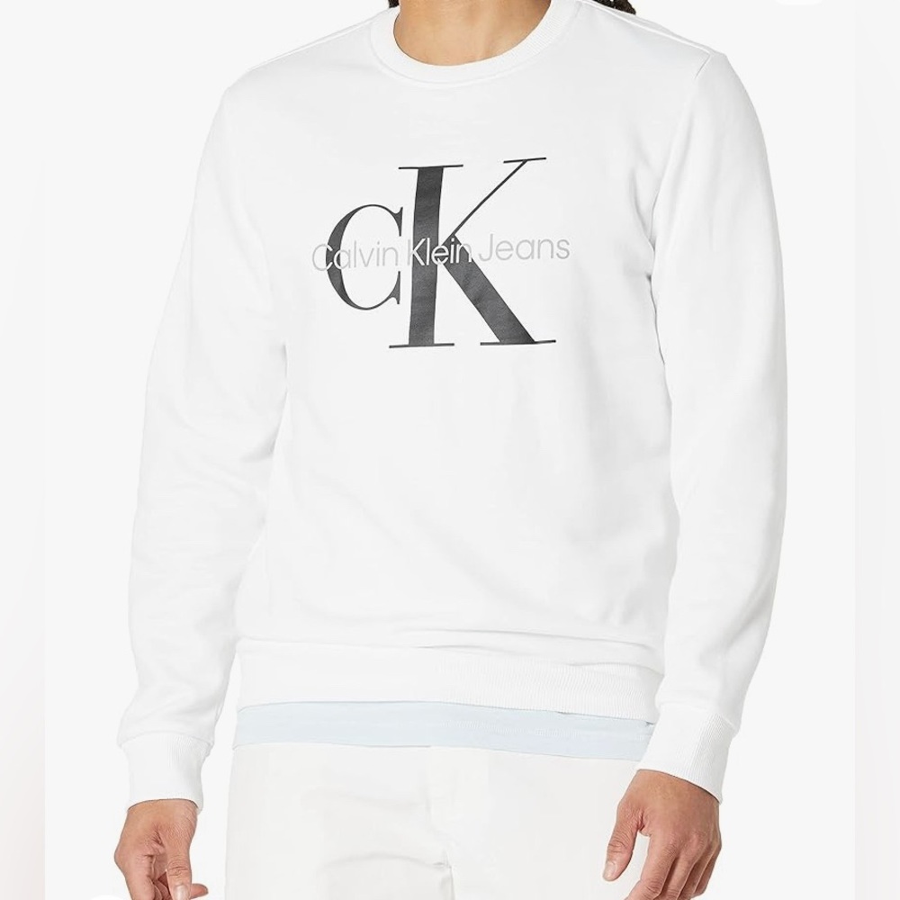 NWT‼️ Men's Monogram Logo Crewneck Sweatshirt